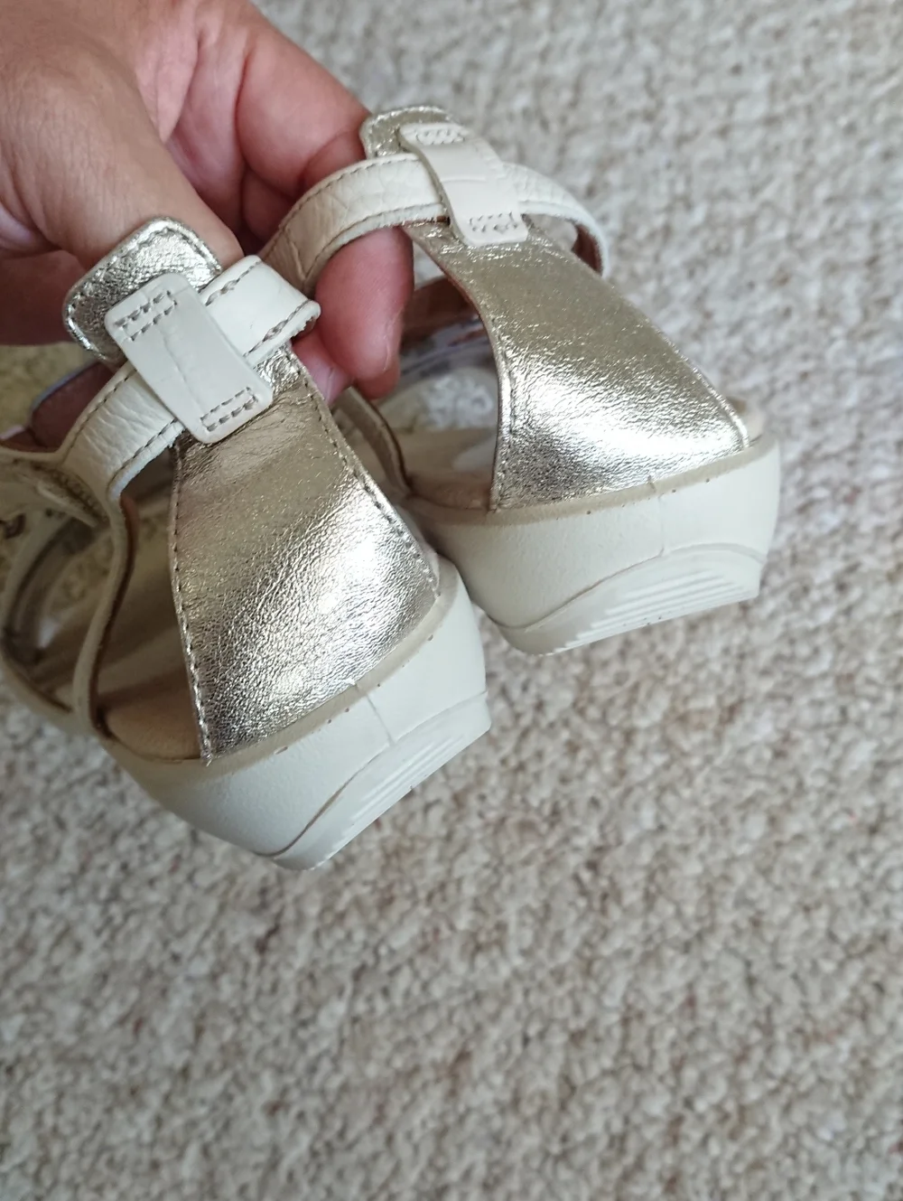 Hotter Solei gladiator interlaced leather strap Sandal size 6.5 Made in England
